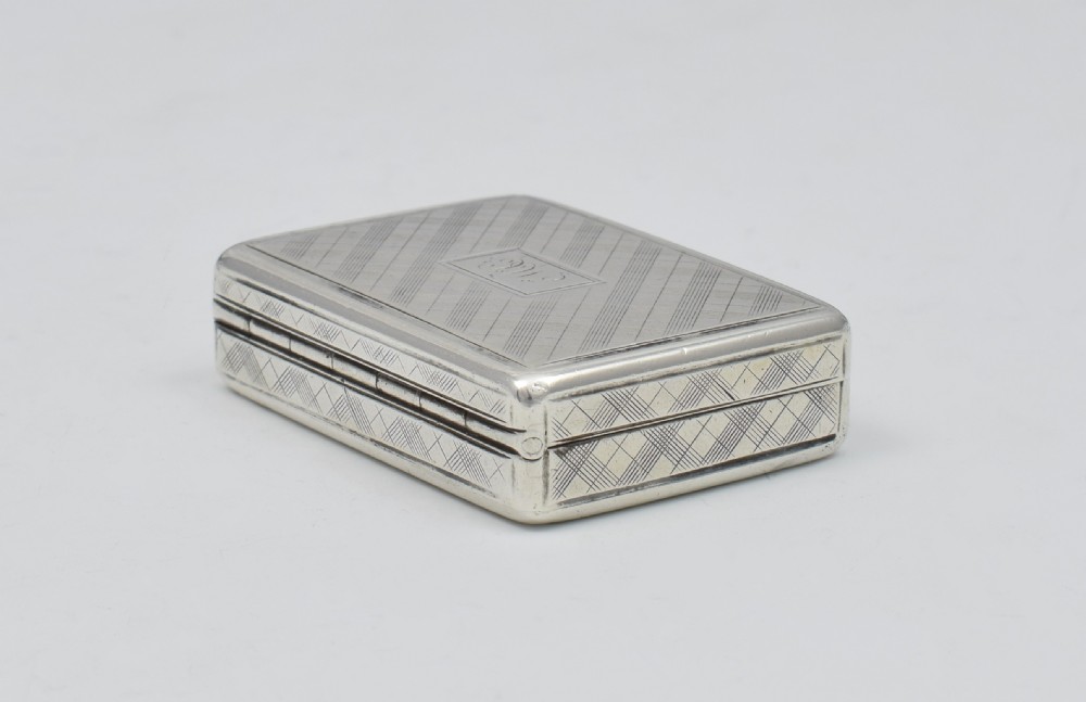 William IV Silver Vinaigrette Nathaniel Mills 1837 View XI