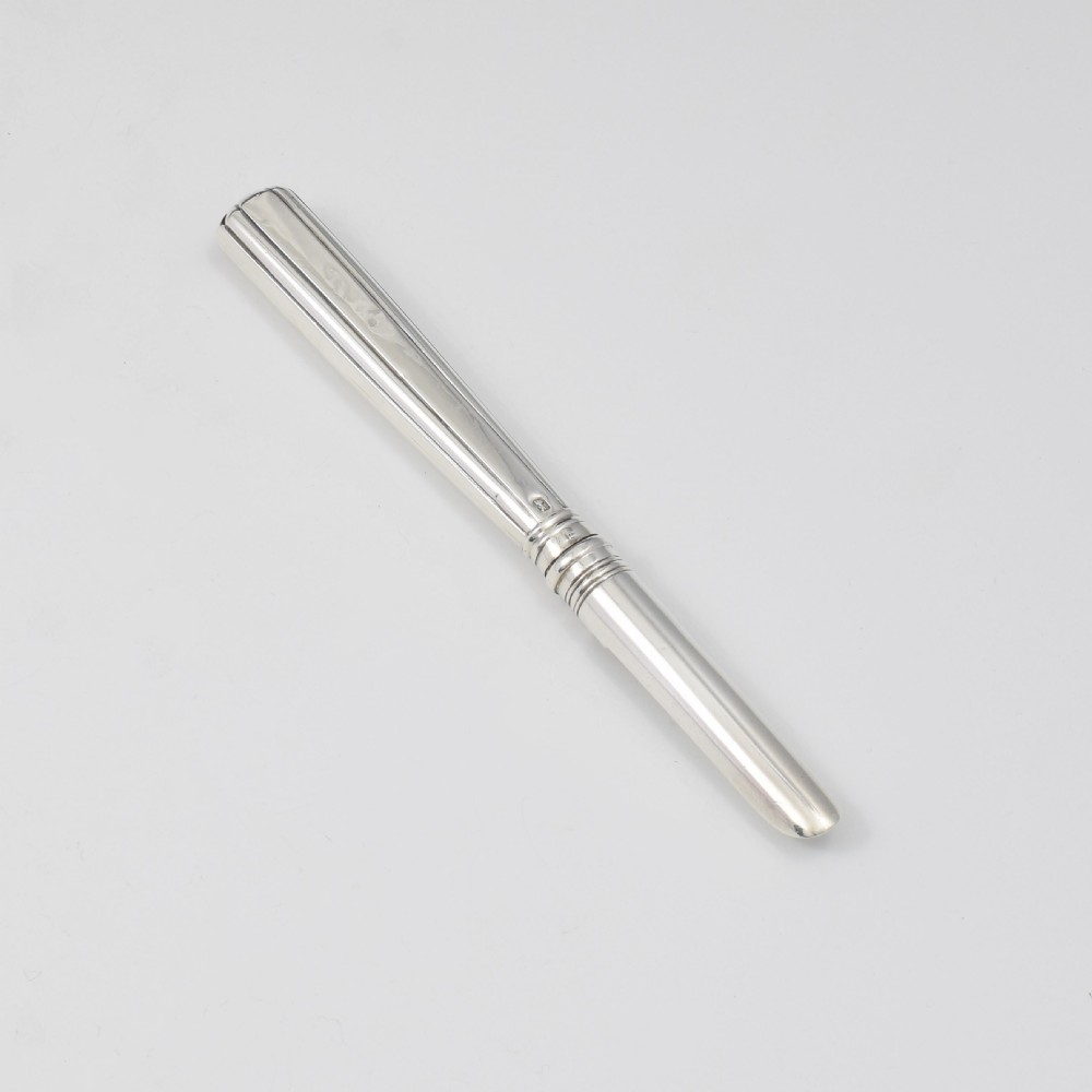 Very Rare Georgian Silver Apple Corer c.1779 George III 18th Century View III
