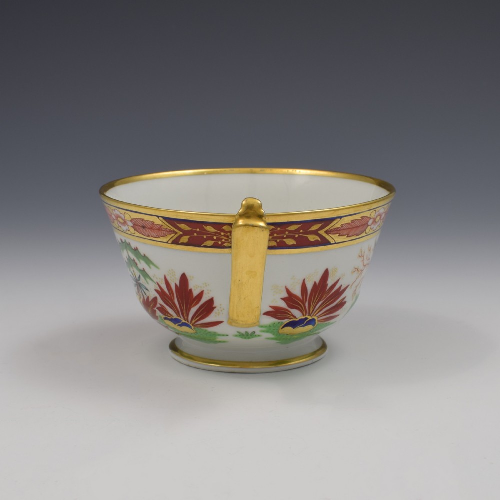 Flight Barr & Barr Worcester Porcelain Japan Chocolate Cup & Saucer c.1815 View VI