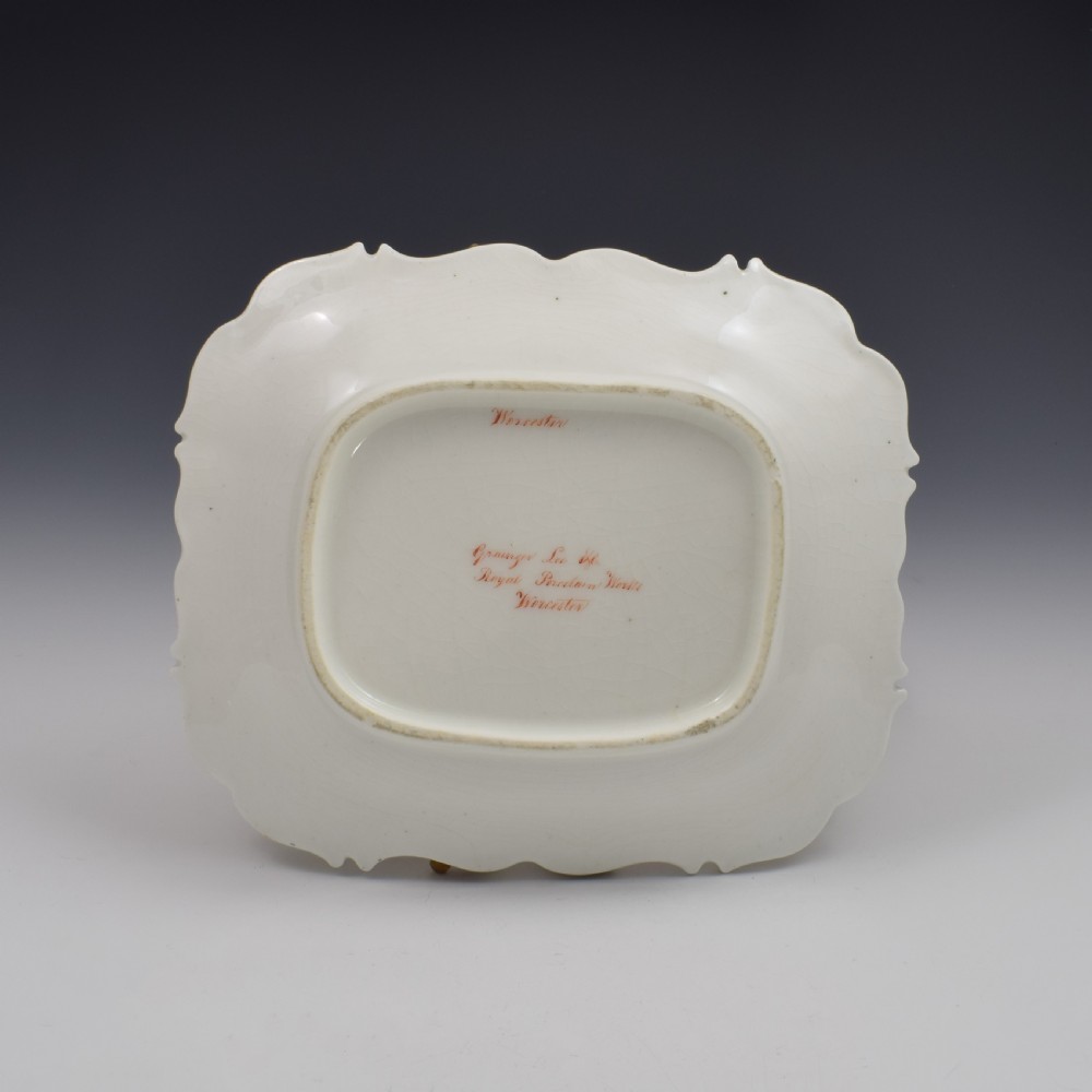 Grainger Lee & Co. Porcelain Basket View Of Worcester c.1835 View XII