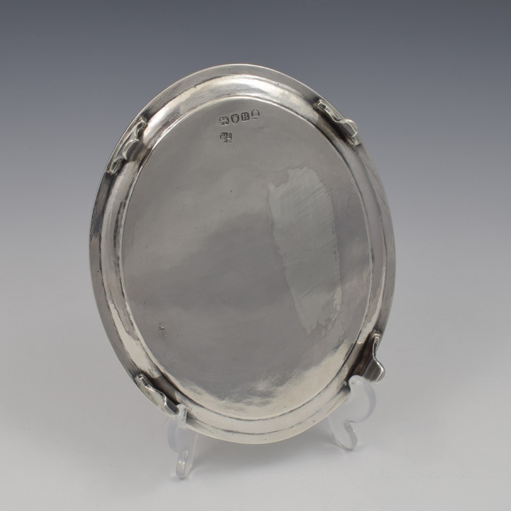 Georgian Silver Teapot Stand Alice & George Burrows 1803 View VI