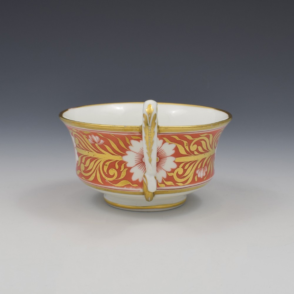 Spode Etruscan Cup & Saucer Serpent Handle c.1817 Pattern 878 View IV