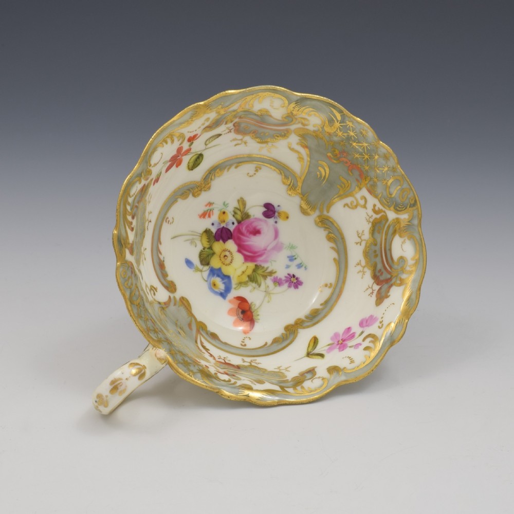 Coalport Porcelain Adelaide Tea Cup & Saucer Pattern 2/813 c.1830 View VIII