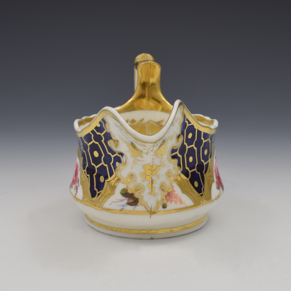 Large Ridgway Porcelain Cream / Milk Jug Pattern 2/1215 c.1820 View III
