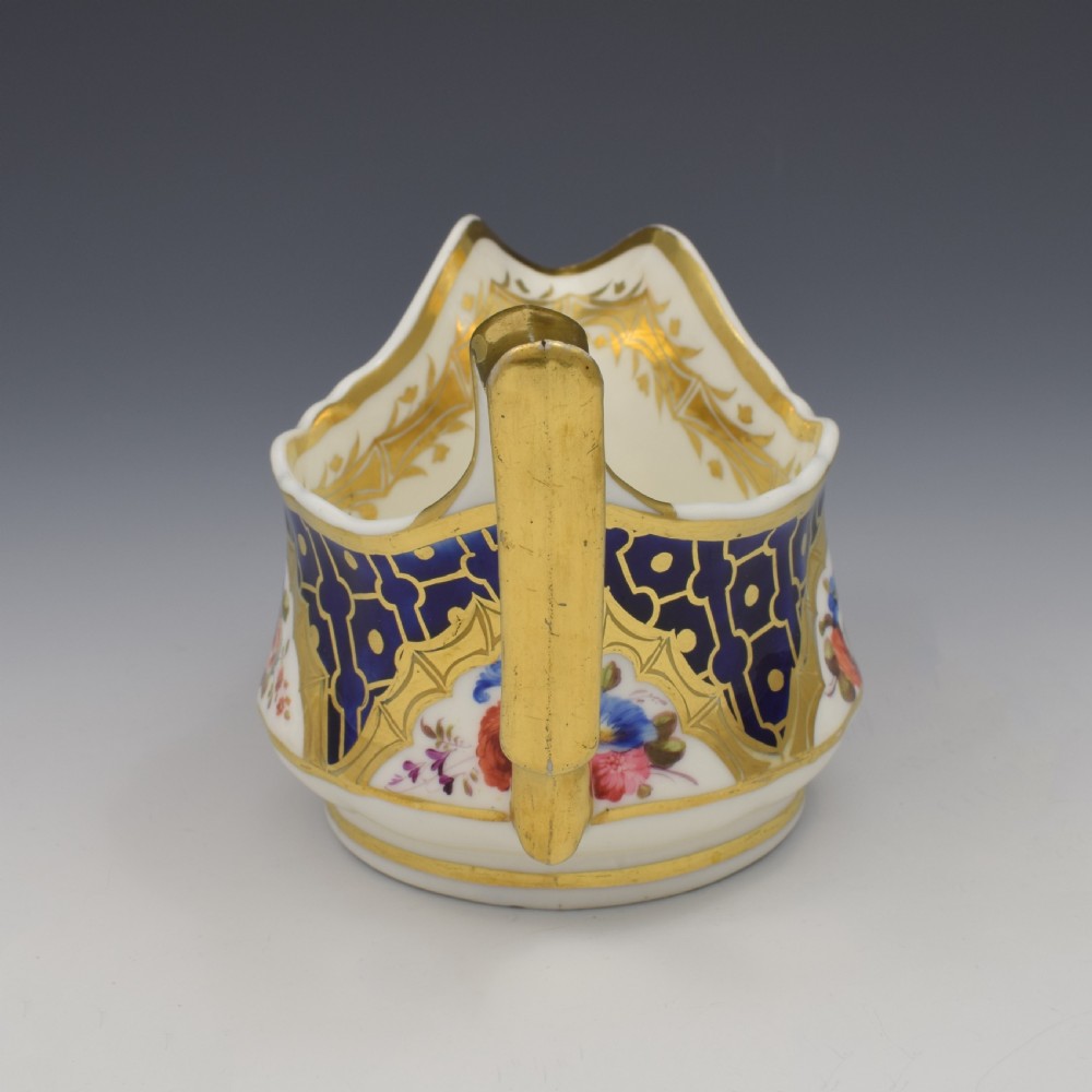 Large Ridgway Porcelain Cream / Milk Jug Pattern 2/1215 c.1820 View VI