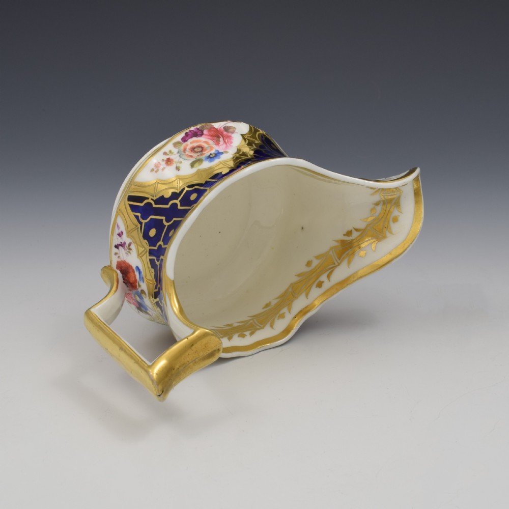 Large Ridgway Porcelain Cream / Milk Jug Pattern 2/1215 c.1820 View IX