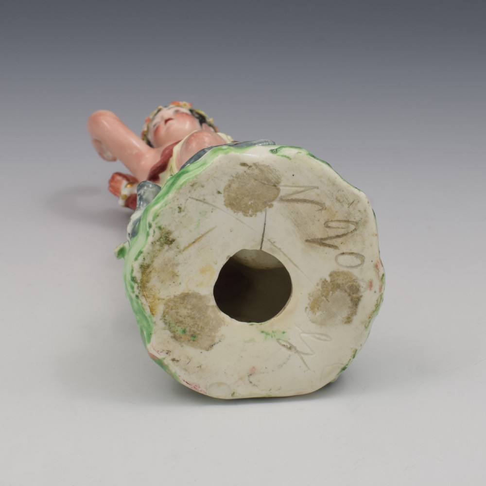 Derby Porcelain Figure Of America From Four Quarters Of The Globe c.1770 View VIII