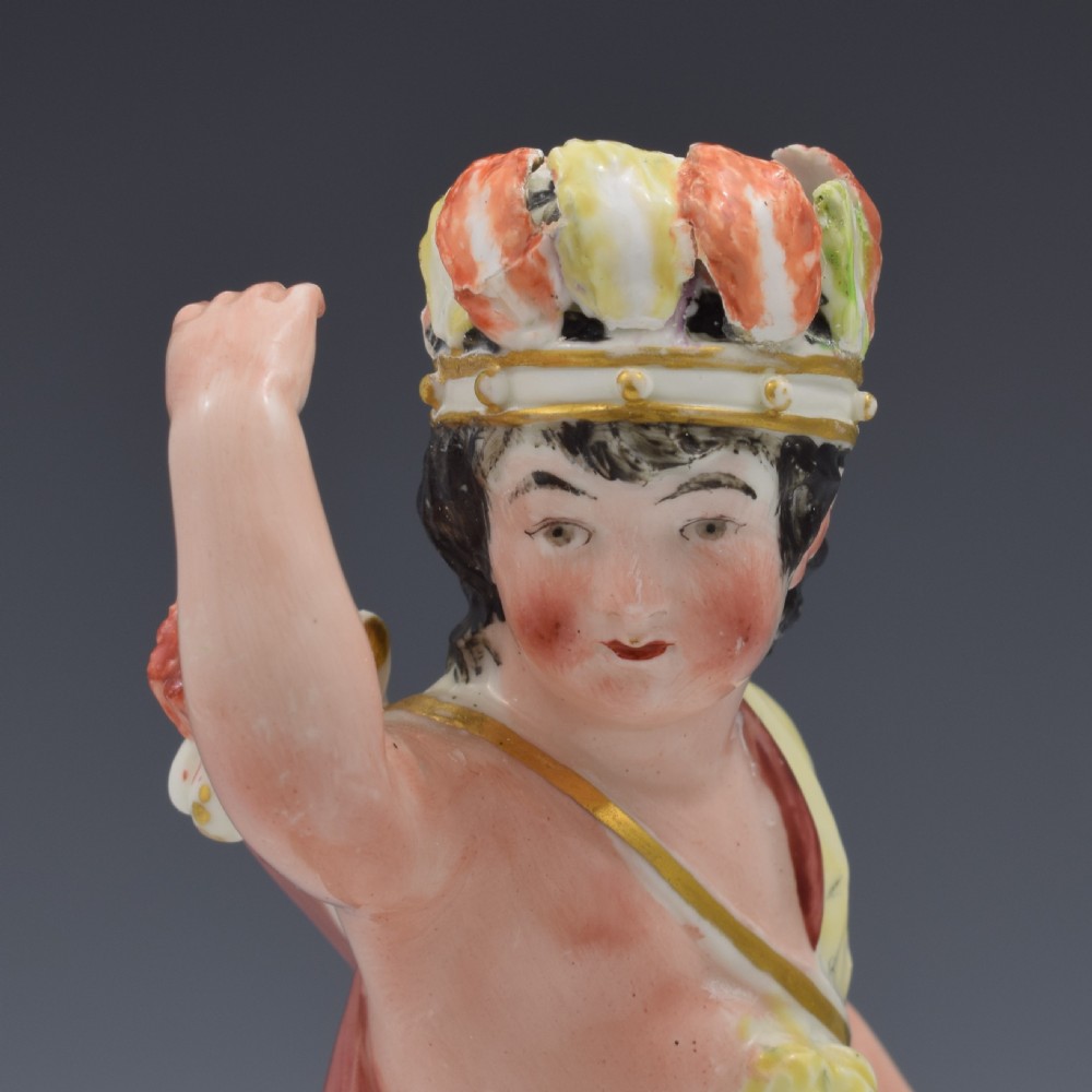 Derby Porcelain Figure Of America From Four Quarters Of The Globe c.1770 View X