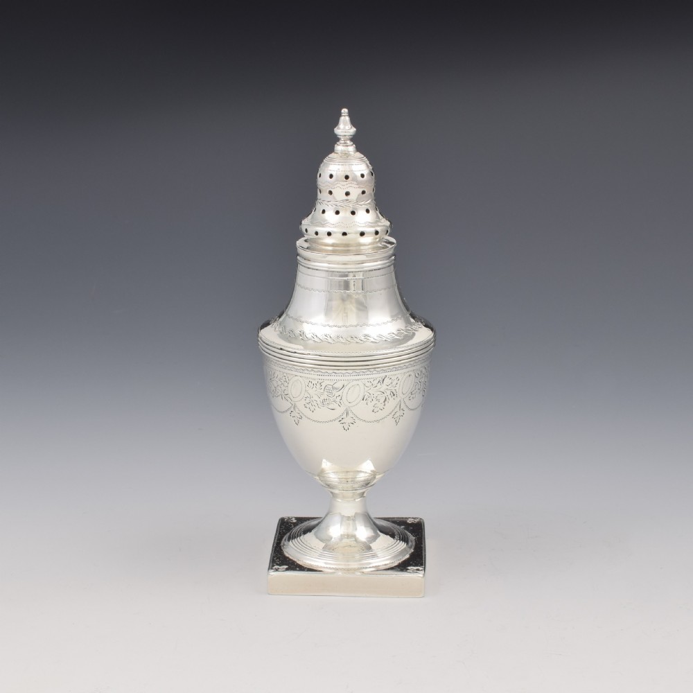 Fine Georgian Silver Sugar / Spice Caster  View II