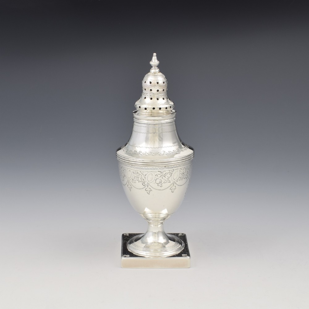 Fine Georgian Silver Sugar / Spice Caster  View III