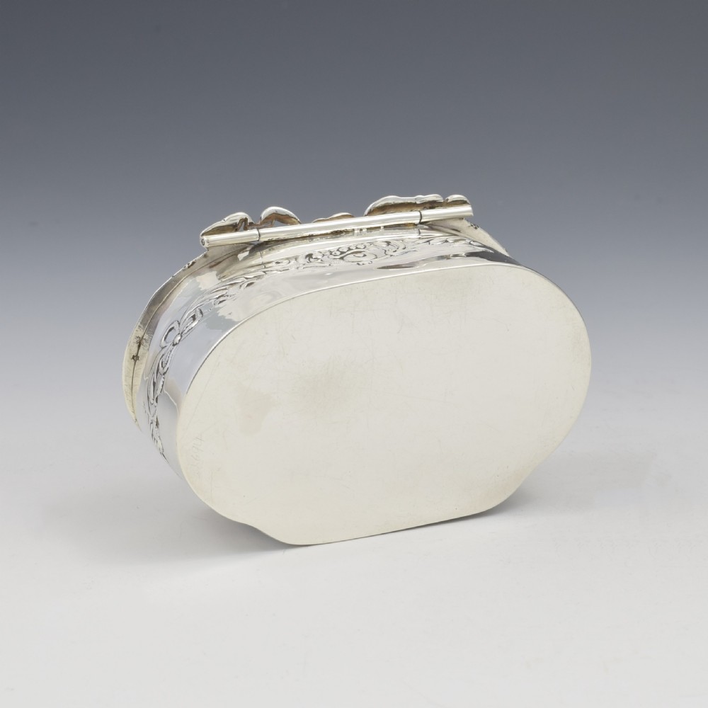 Victorian English Silver Pierced Pot Pourri Box  View VIII