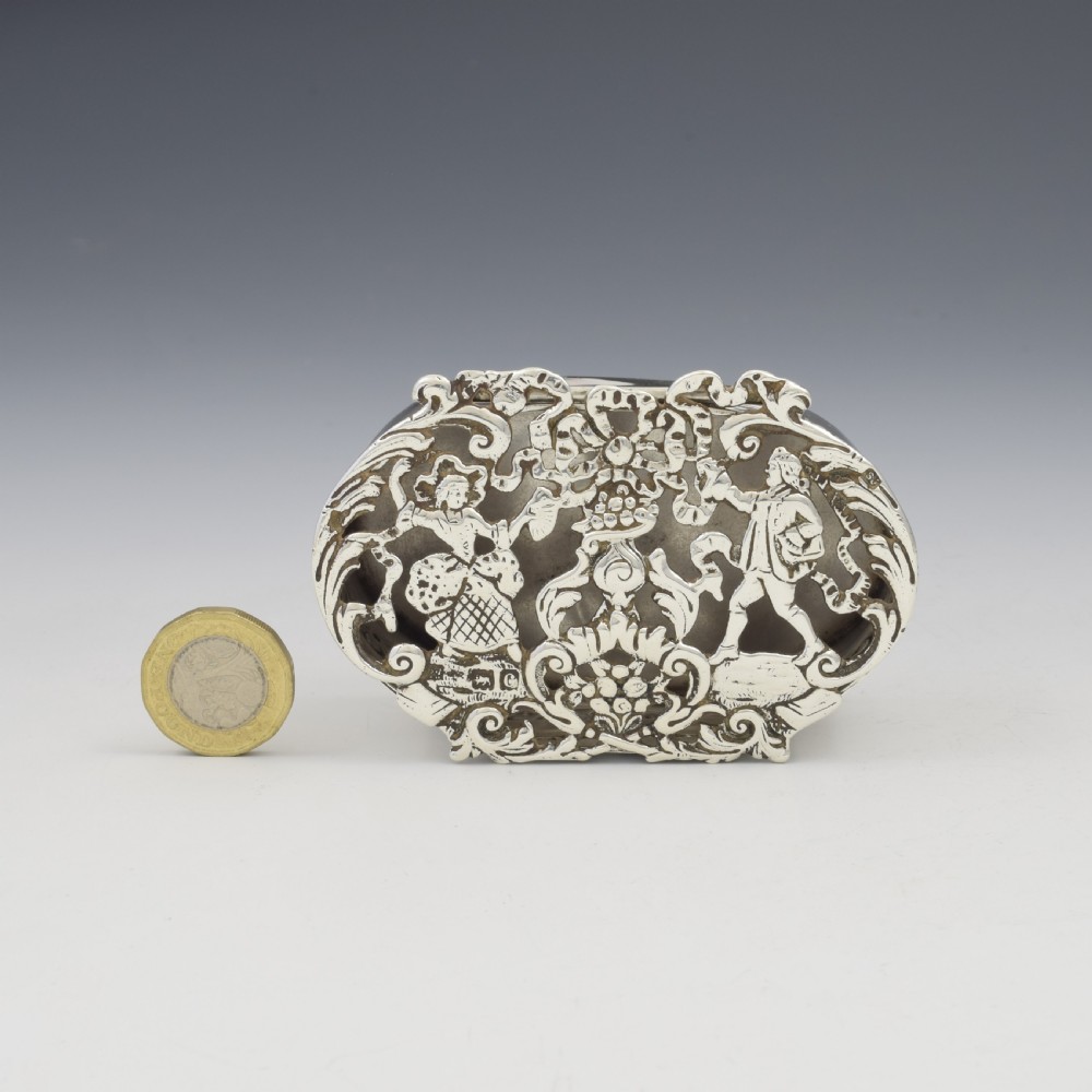 Victorian English Silver Pierced Pot Pourri Box  View IX