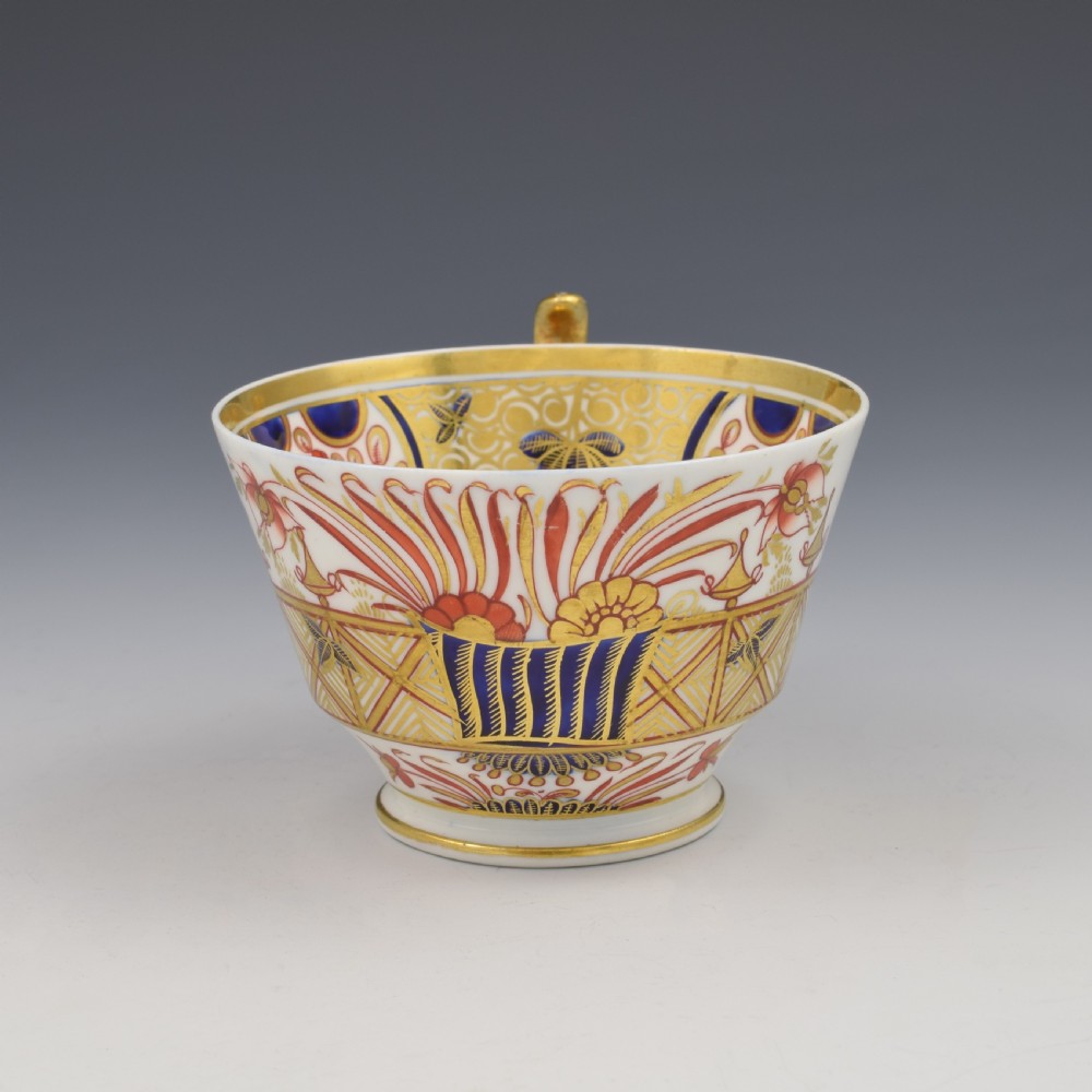 Fine Spode Regency Gilded Imari Cup & Saucer 1495, c.1815 View VII