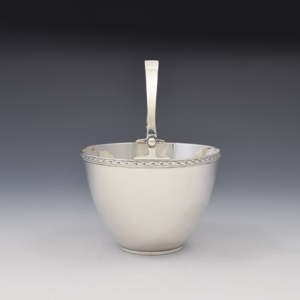 Art Deco Tiffany & Co. Sterling Silver Sugar Basket / Ice Bucket View III