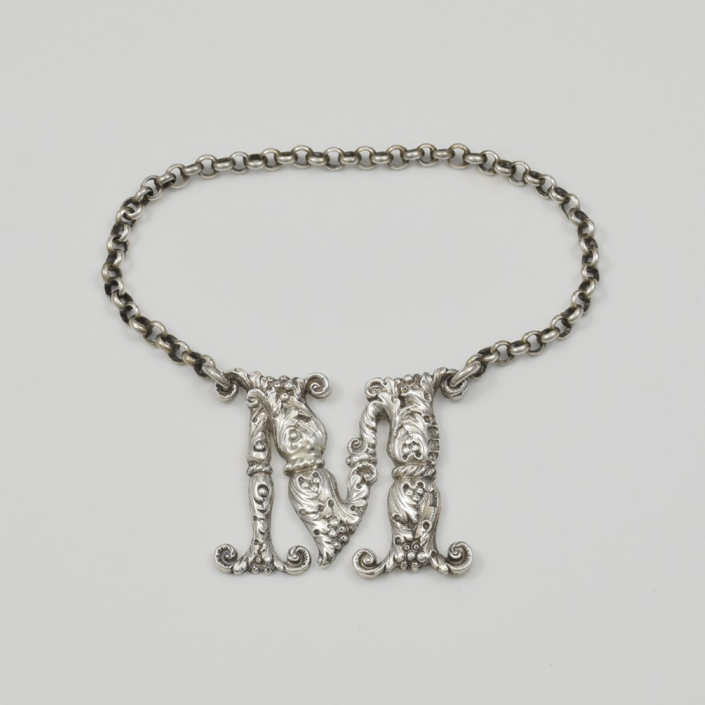 Georgian Silver Initial 