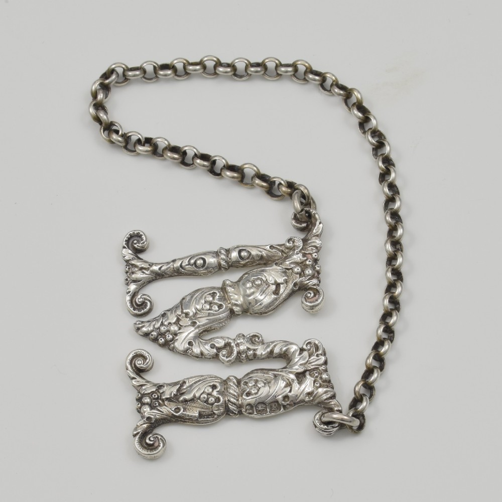 Georgian Silver Initial 
