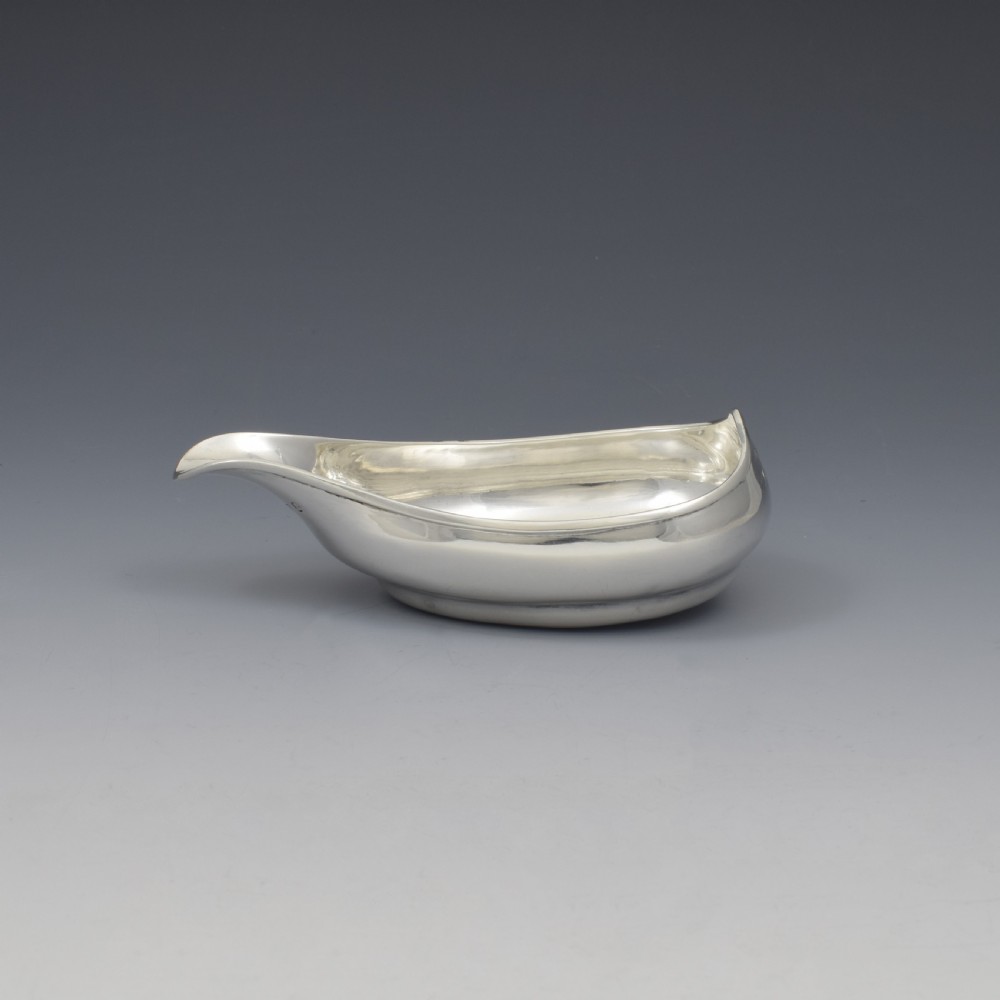 Georgian Silver Pap Boat Charles Chesterman 1799 View II