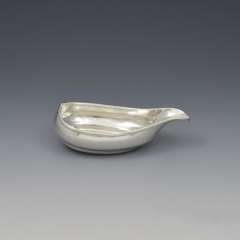 Georgian Silver Pap Boat Charles Chesterman 1799 View V