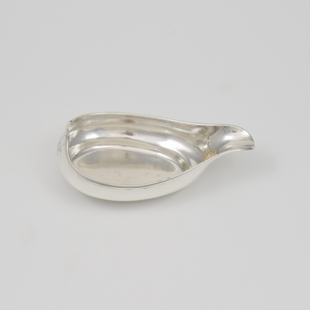 Georgian Silver Pap Boat Charles Chesterman 1799 View IX
