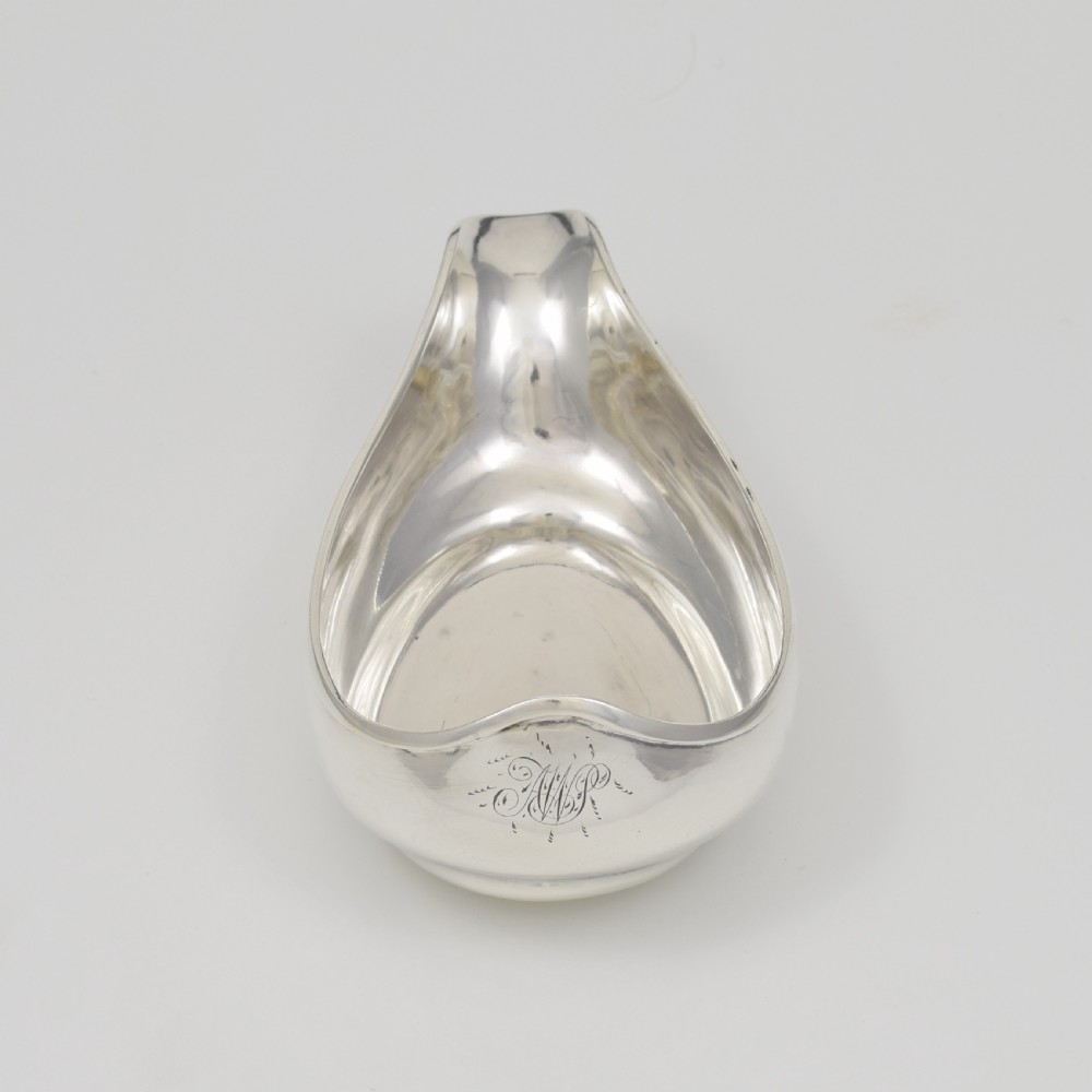 Georgian Silver Pap Boat Charles Chesterman 1799 View X