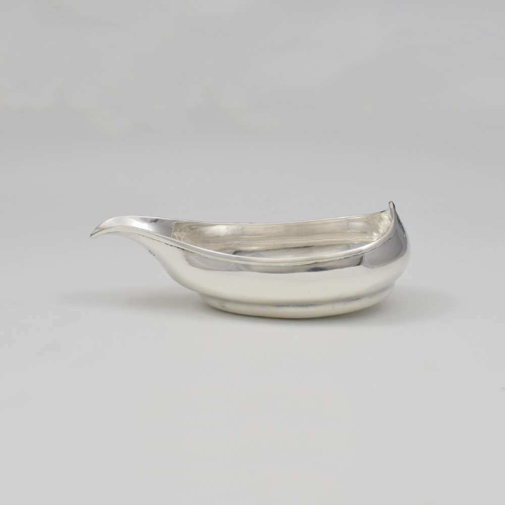 Georgian Silver Pap Boat Charles Chesterman 1799 View XVI