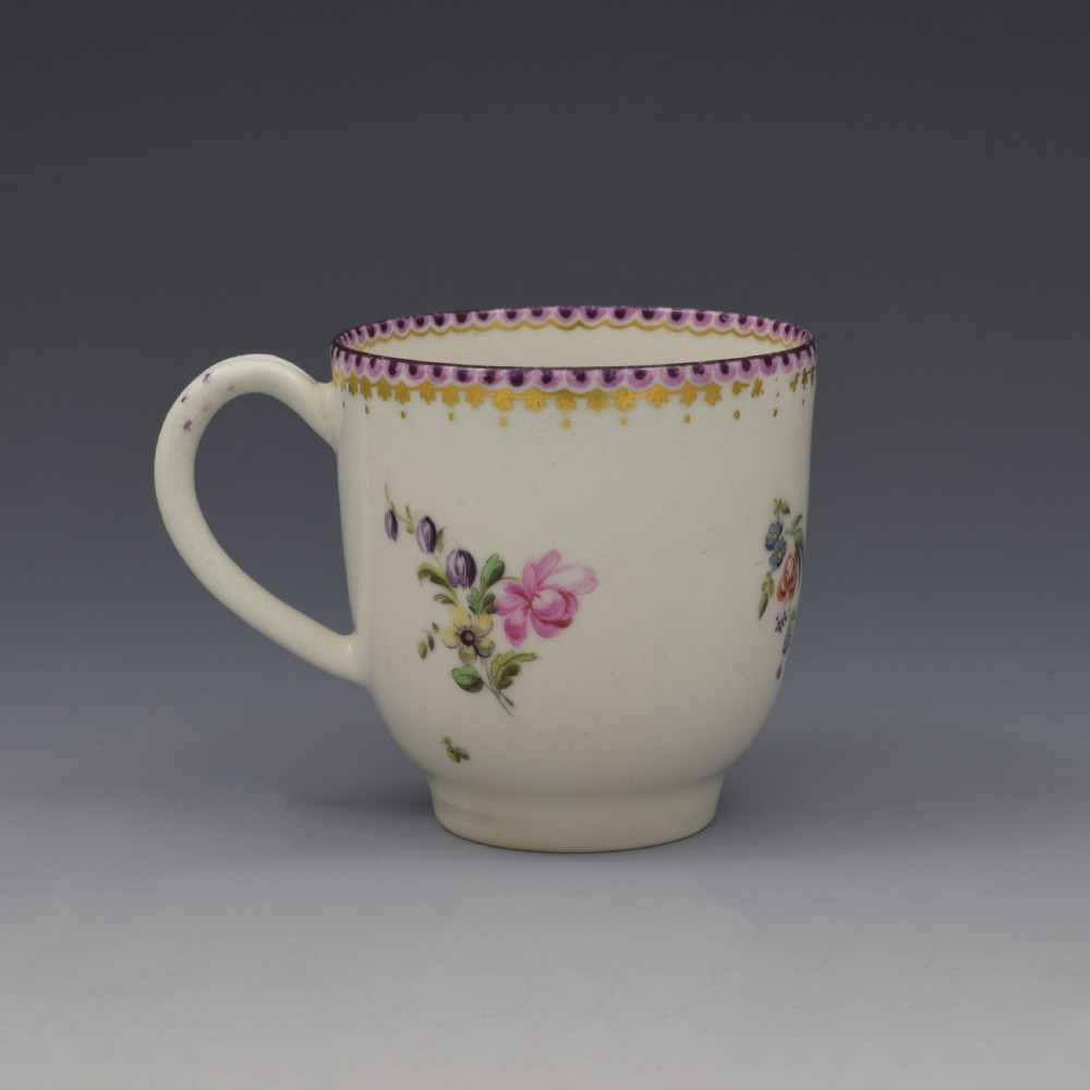 Chelsea Derby Porcelain Coffee Cup & Saucer c.1770 View VI
