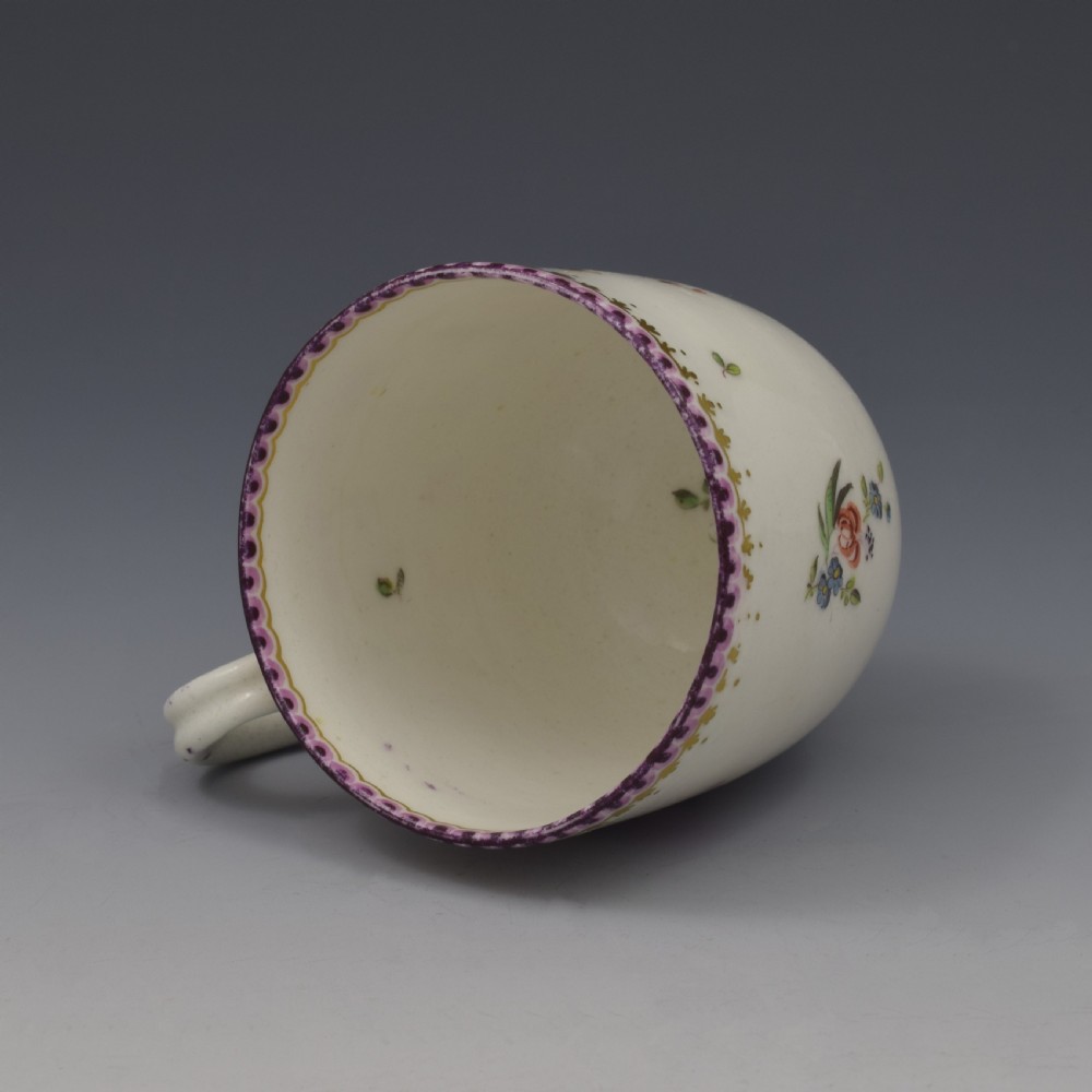 Chelsea Derby Porcelain Coffee Cup & Saucer c.1770 View VIII