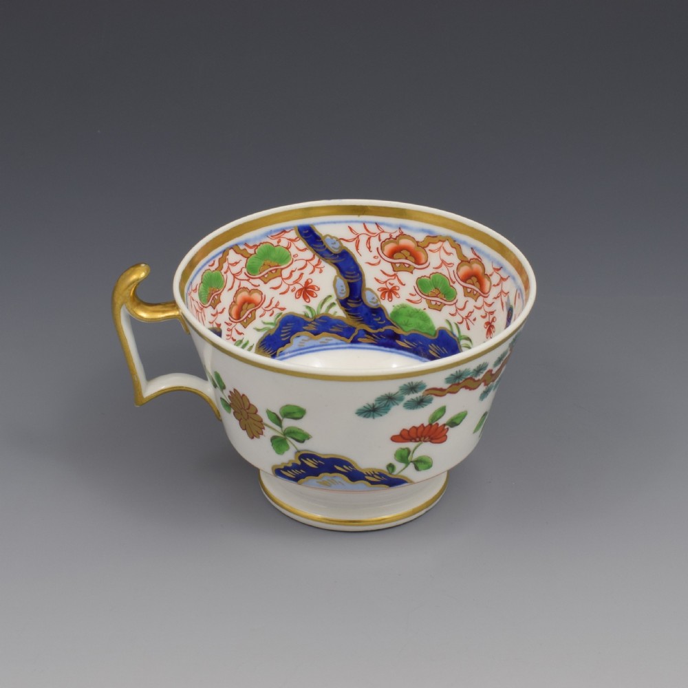 Fine Spode Regency Porcelain Imari Ducks Tea Cup & Saucer 2617 View VI