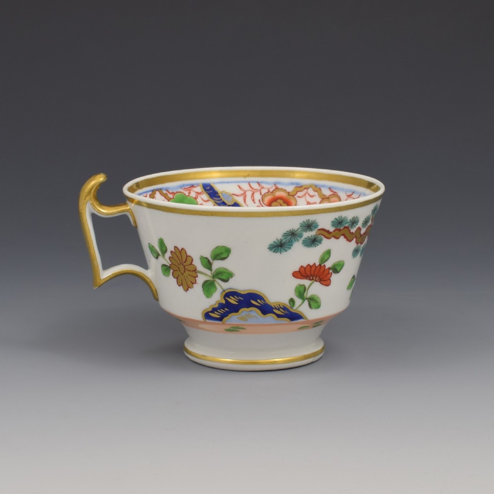 Fine Spode Regency Porcelain Imari Ducks Tea Cup & Saucer 2617 View IX