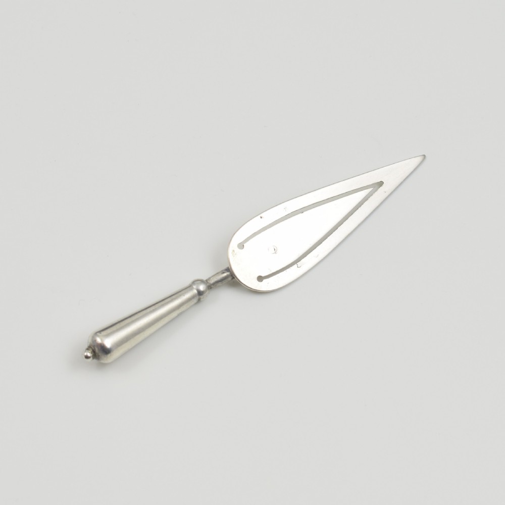 Victorian Silver & Agate Trowel Bookmark View IV