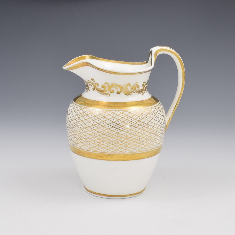 Stunning Large Early Copeland & Garrett Porcelain Milk Jug c.1838 View VII