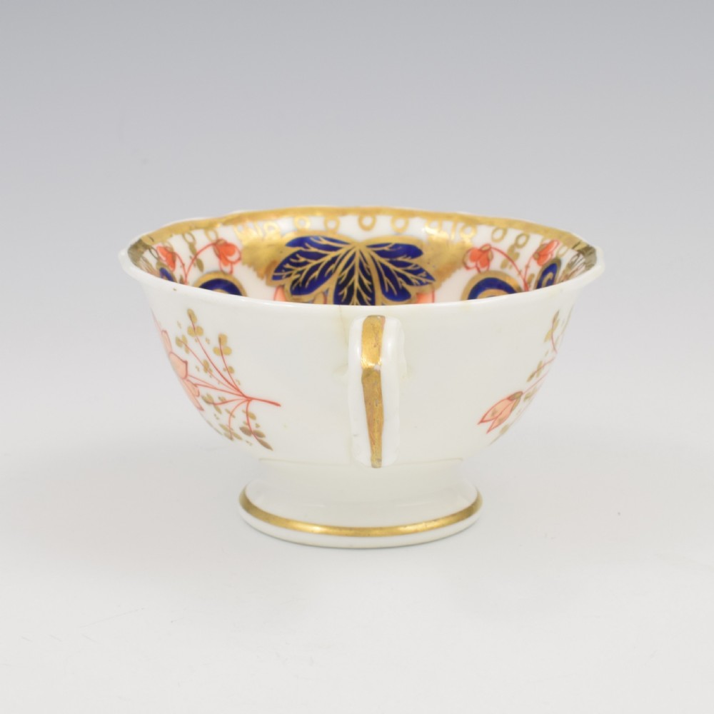 Gorgeous Samuel Alcock Porcelain Imari Cup & Saucer c.1825-1830 View VII