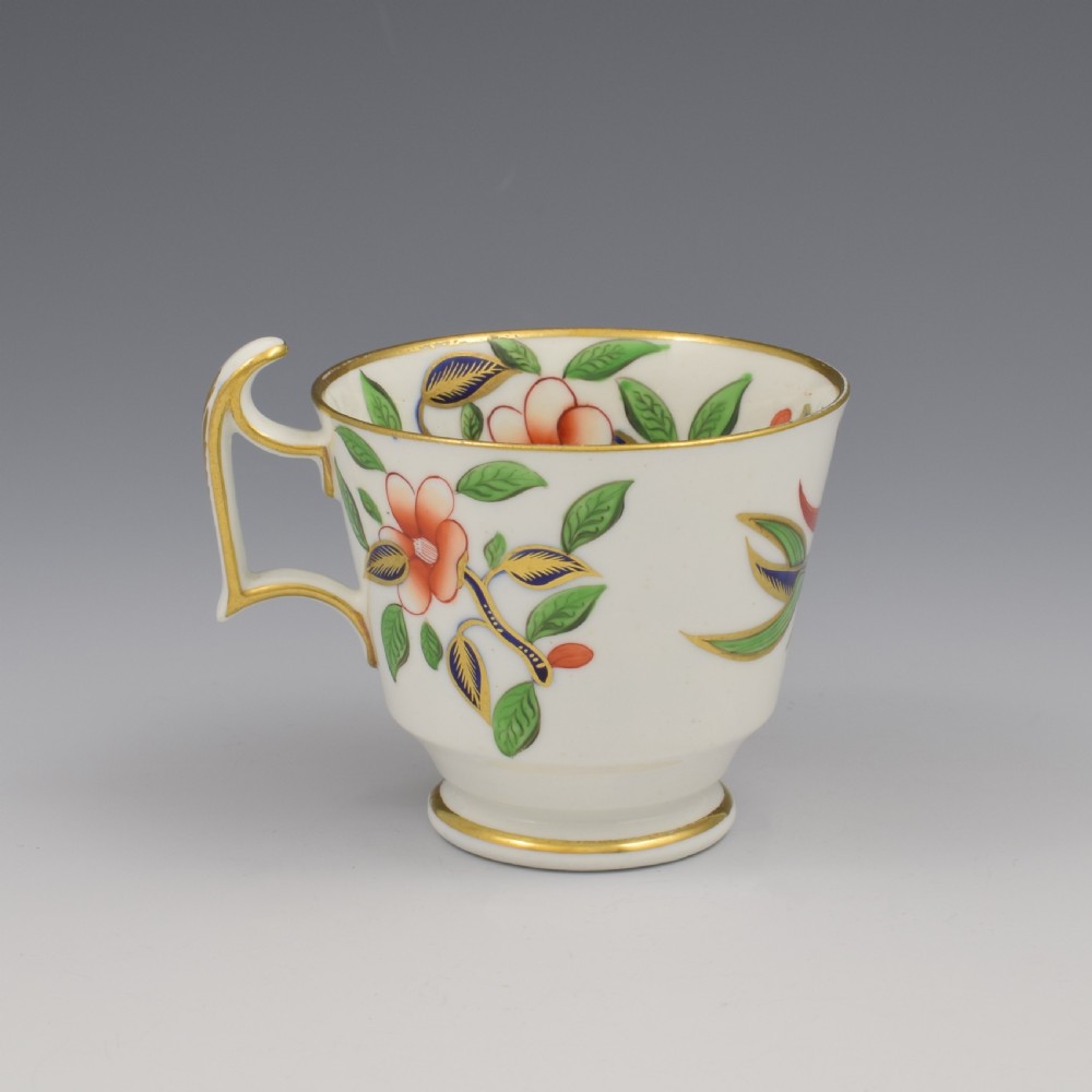 Stunning Spode Regency Porcelain Imari Coffee Cup & Saucer 2215 c.1815 View IV