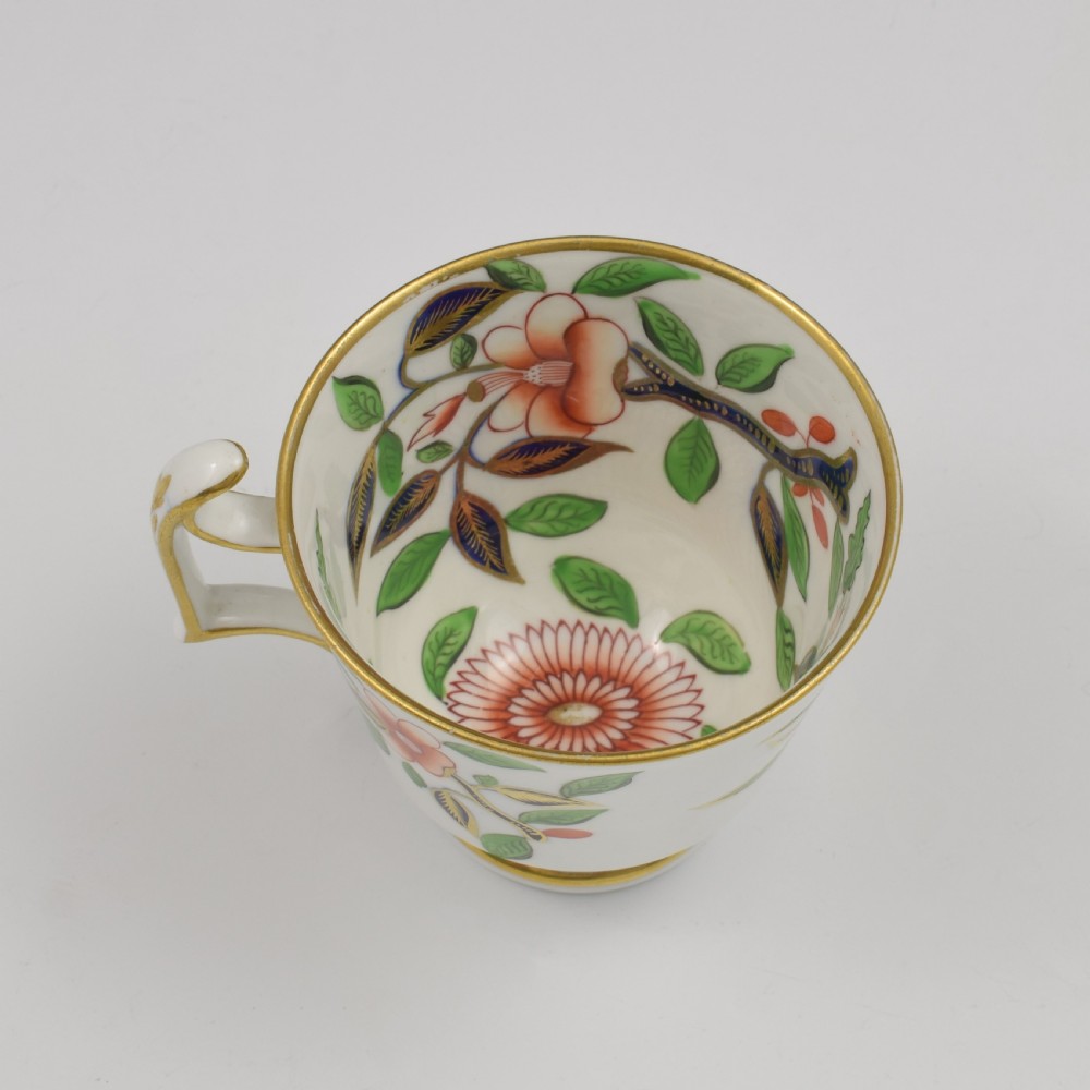 Stunning Spode Regency Porcelain Imari Coffee Cup & Saucer 2215 c.1815 View VIII