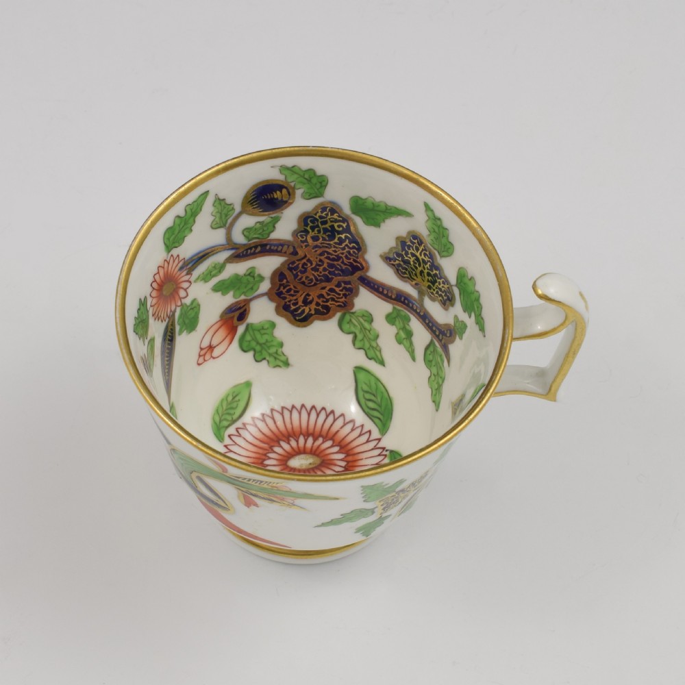 Stunning Spode Regency Porcelain Imari Coffee Cup & Saucer 2215 c.1815 View IX