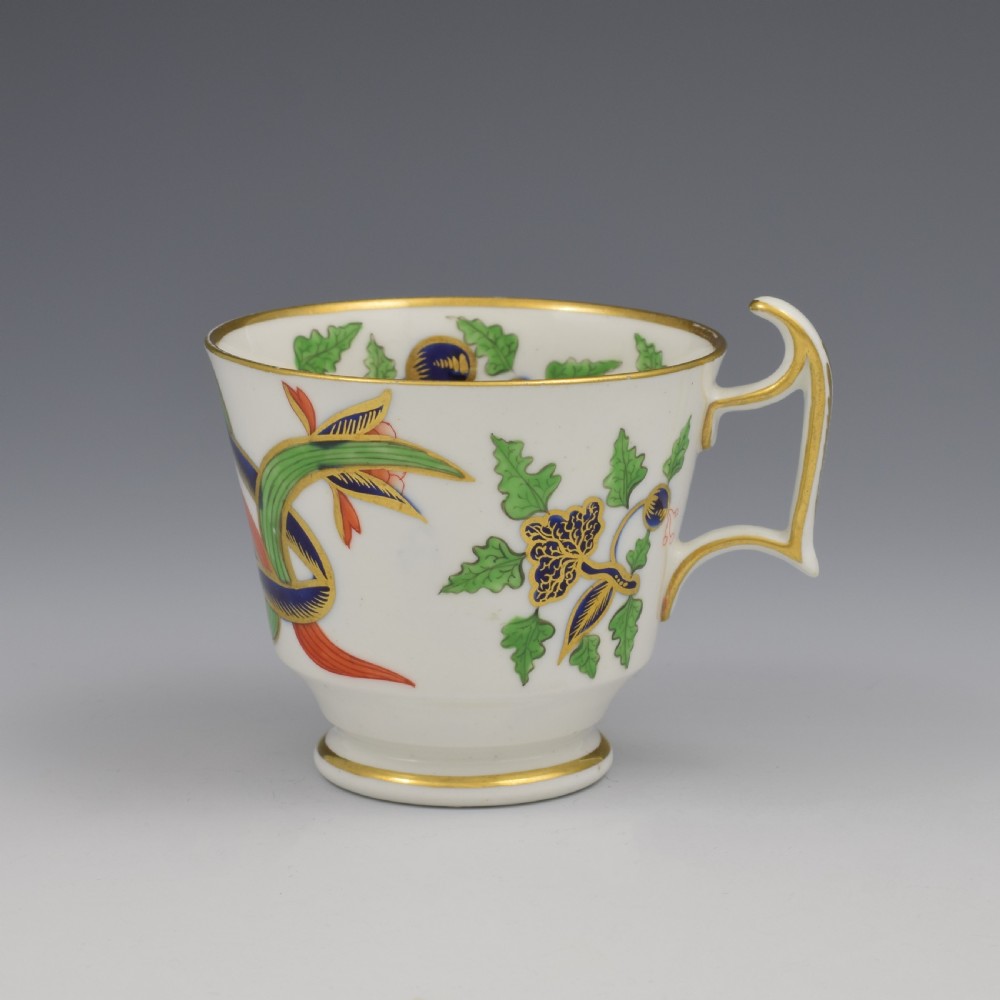 Stunning Spode Regency Porcelain Imari Coffee Cup & Saucer 2215 c.1815 View XI