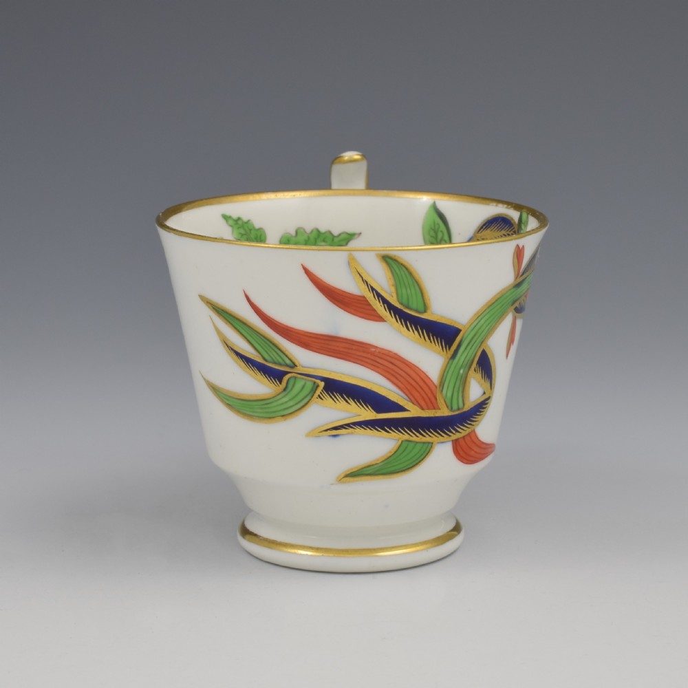 Stunning Spode Regency Porcelain Imari Coffee Cup & Saucer 2215 c.1815 View XII
