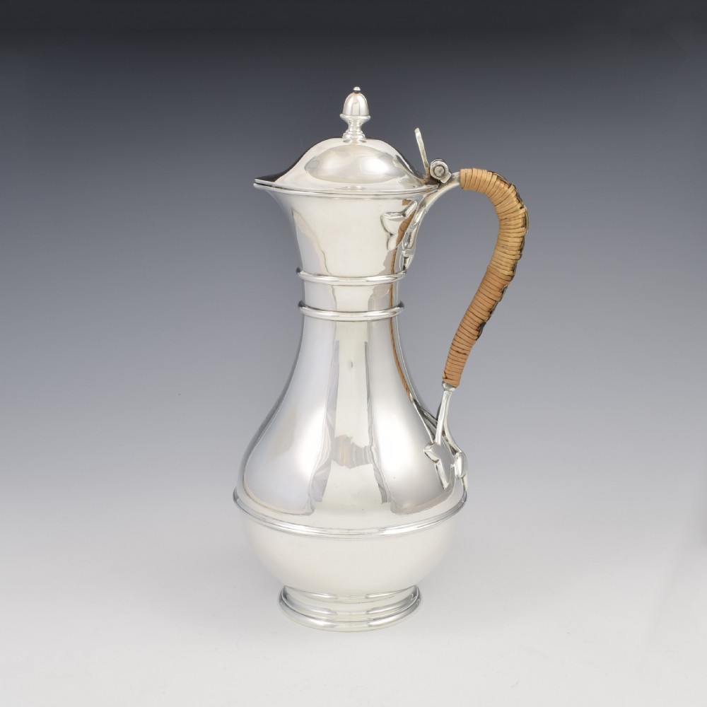Stunning Arts & Crafts Silver Claret Jug / Wine Ewer  View VII