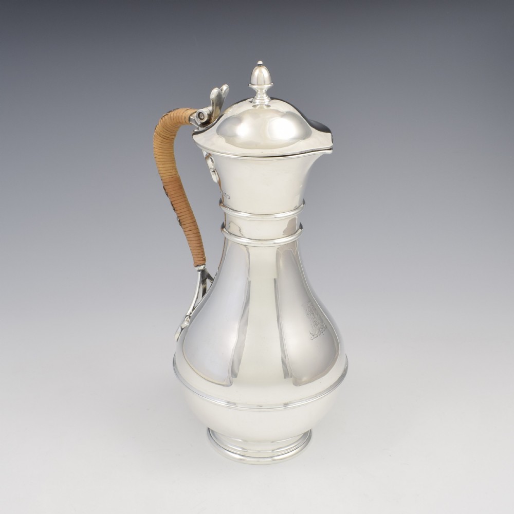 Stunning Arts & Crafts Silver Claret Jug / Wine Ewer  View X