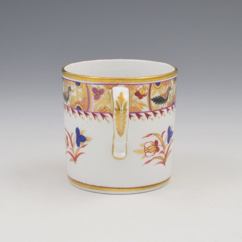 Gorgeous Spode Regency Porcelain Imari Coffee Can Pattern 498 c.1805 View IV