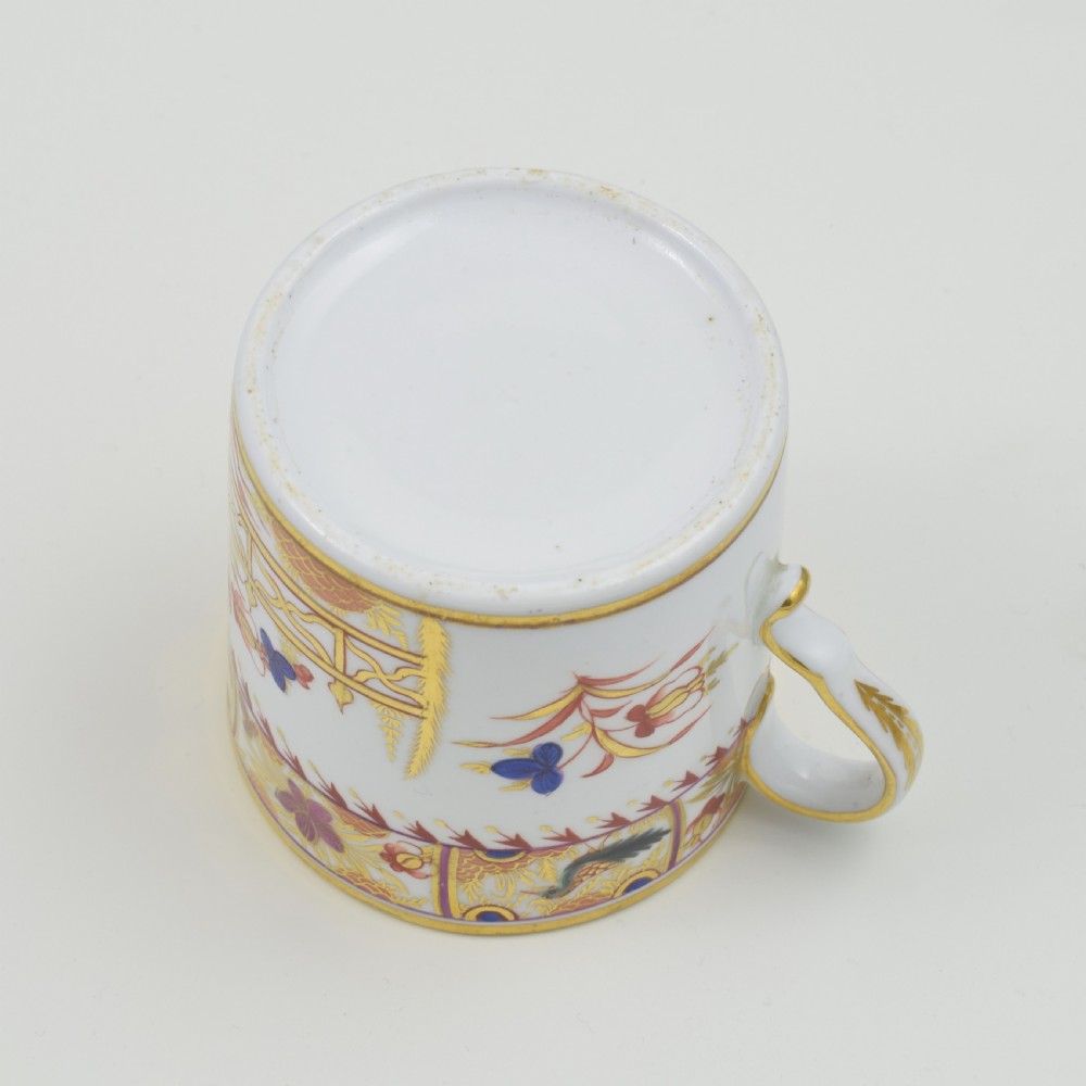 Gorgeous Spode Regency Porcelain Imari Coffee Can Pattern 498 c.1805 View VI