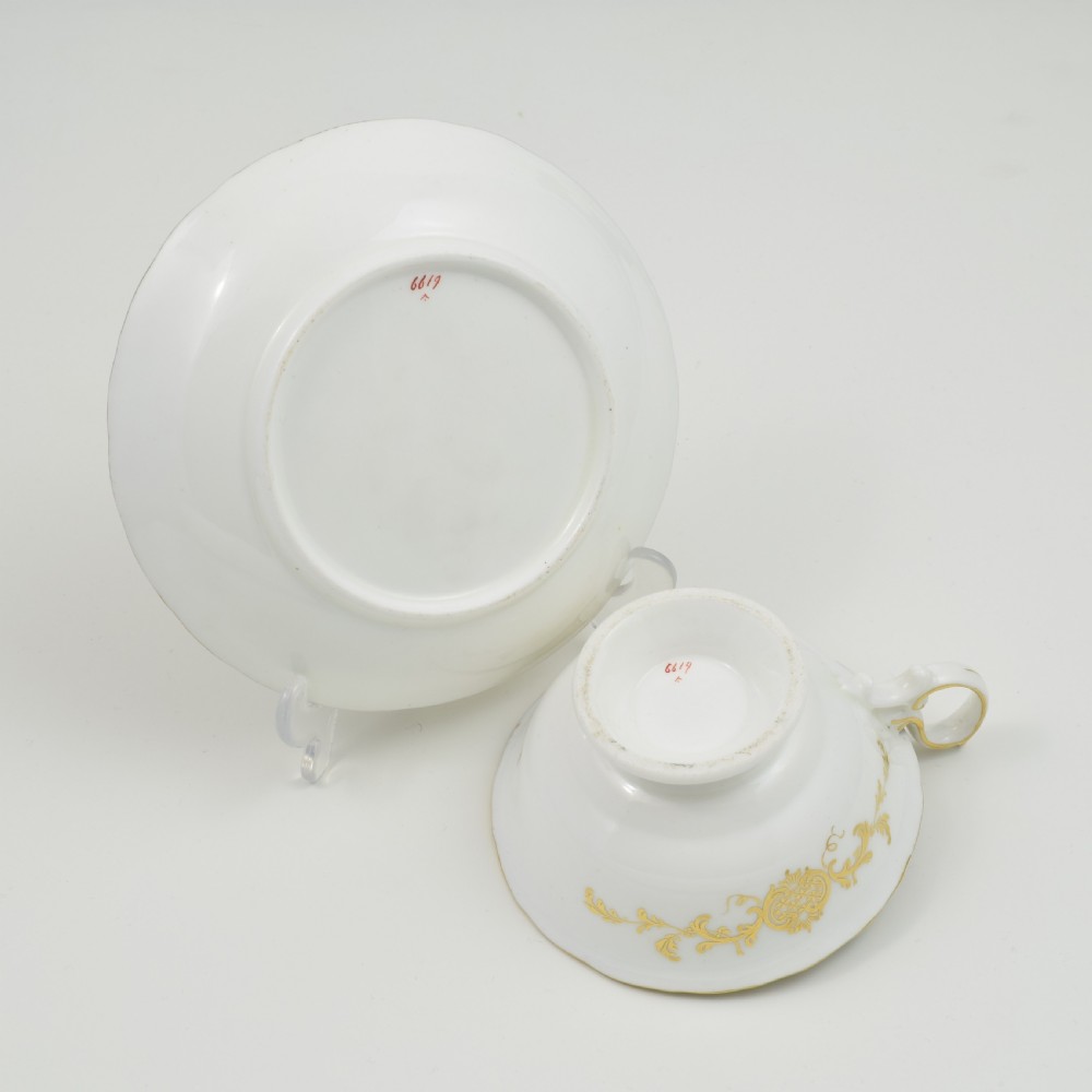 Stunning Minton Porcelain Cup & Saucer 
