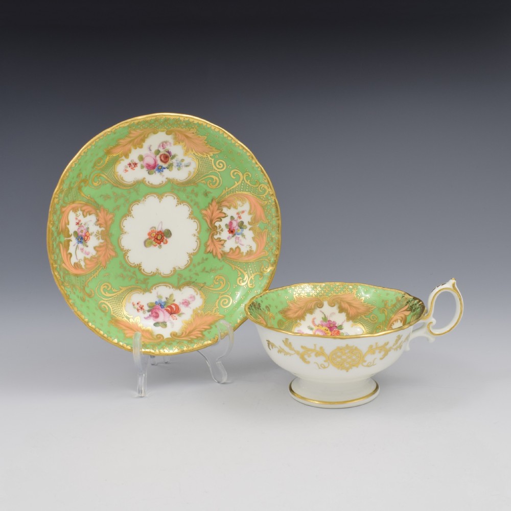 Stunning Minton Porcelain Cup & Saucer 
