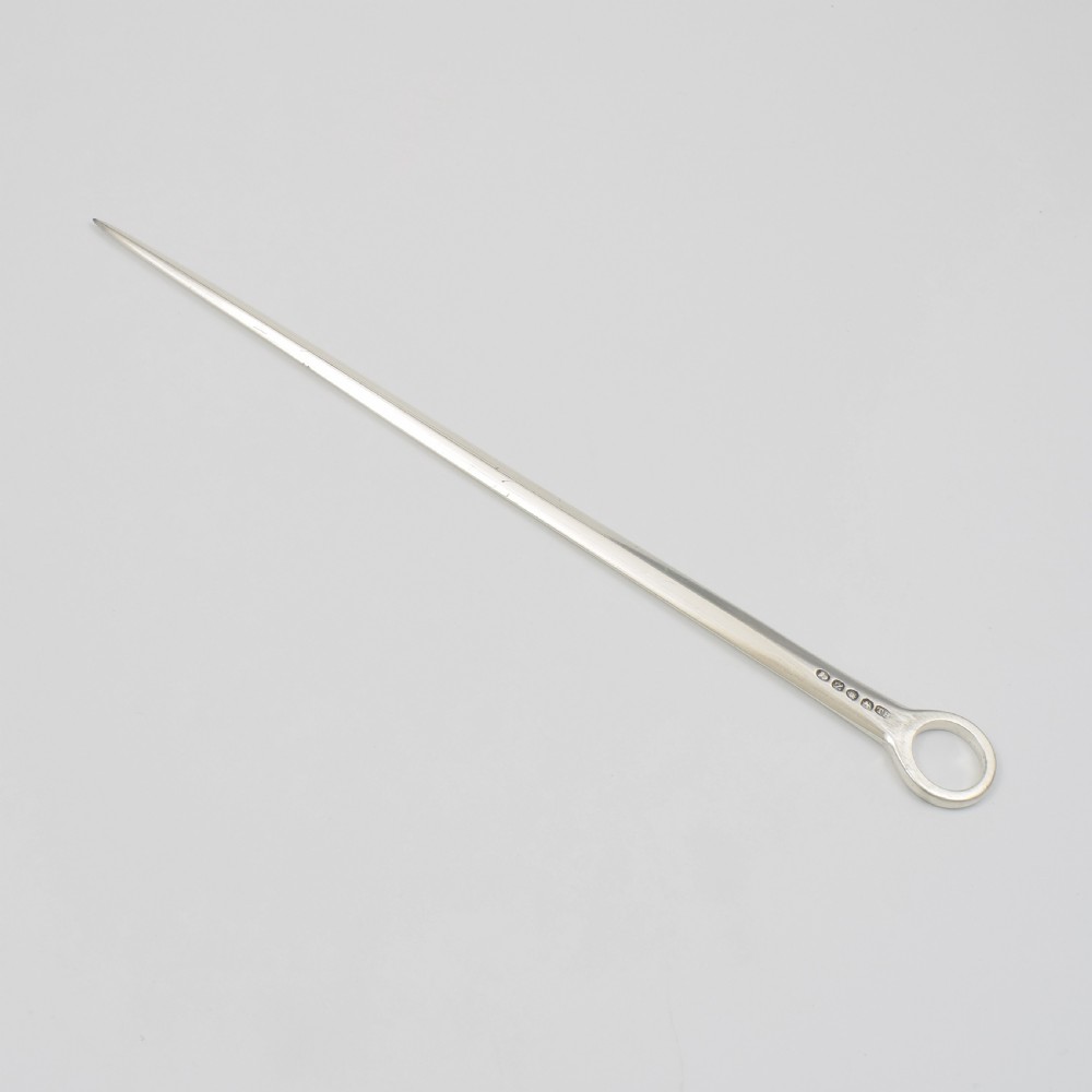 Fine Georgian Silver Meat Skewer / Letter Opener 1808 Thomas Hayter