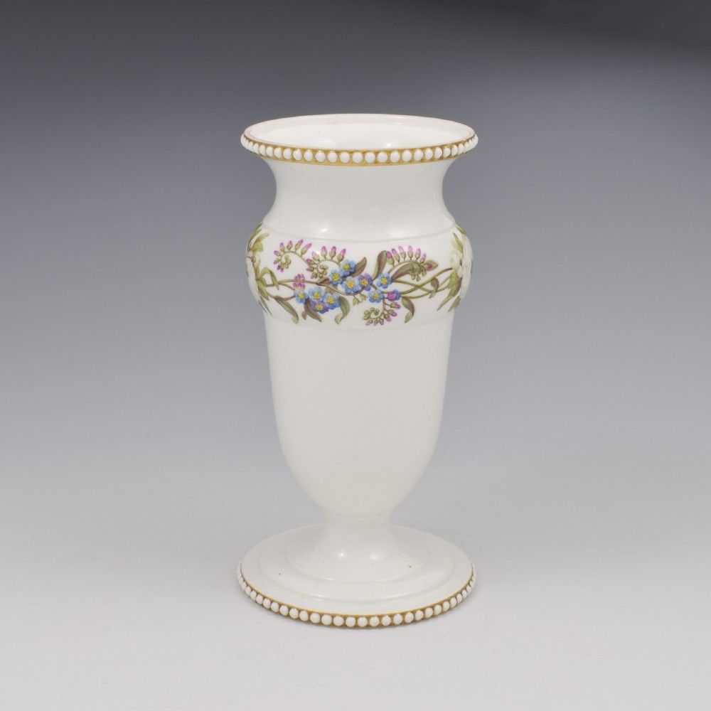 Stunning Georgian Spode Porcelain Beaded Spill Vase c.1815