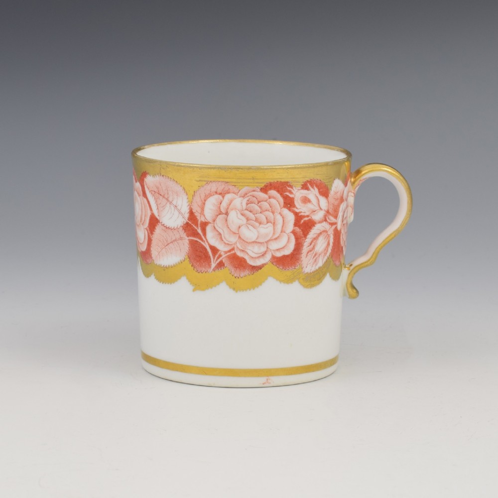 Georgian Spode Porcelain Coffee Can Pluck & Dust Patt. 984 c.1806
