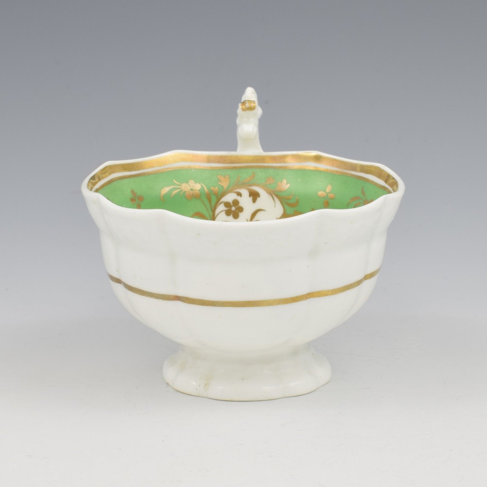 Stunning Regency Porcelain Factory 22 Teacup & Saucer c.1825 View V