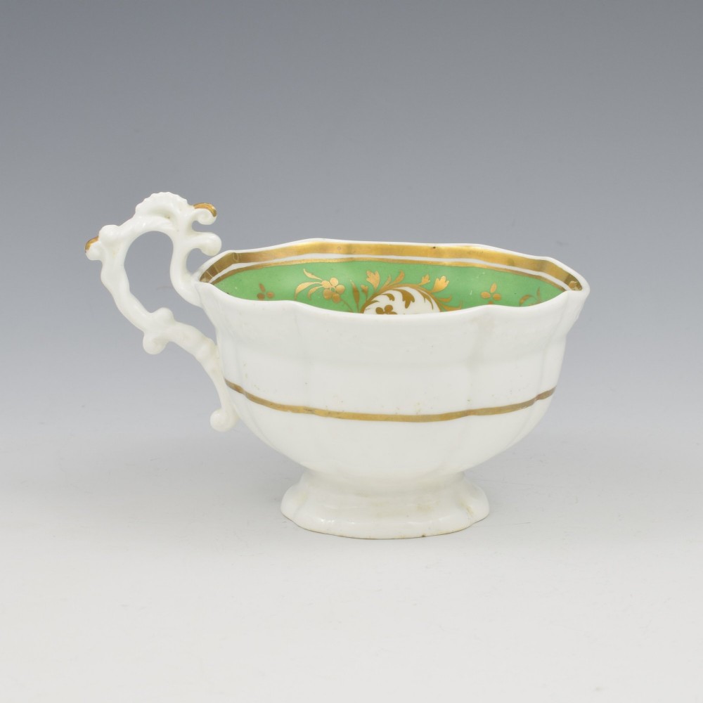 Stunning Regency Porcelain Factory 22 Teacup & Saucer c.1825 View VI