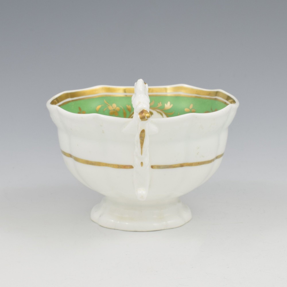 Stunning Regency Porcelain Factory 22 Teacup & Saucer c.1825 View VII