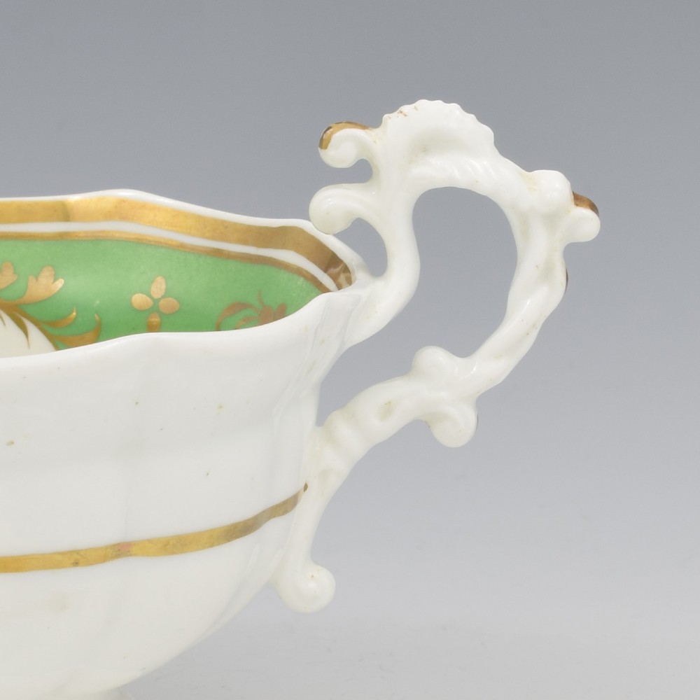 Stunning Regency Porcelain Factory 22 Teacup & Saucer c.1825 View X